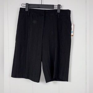 NWT XOXO Collection Black Tinsel Vintage 90’s Shorts Juniors 5/6 Goth Casual